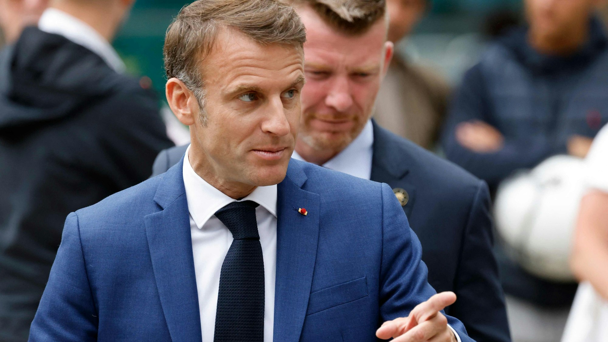 Der französische Präsident Emmanuel Macron