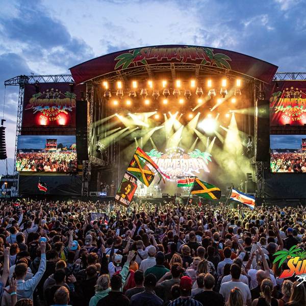 Das Publikum vor der Hauptbühne des Summerjam 2023 ist prall gefüllt.
