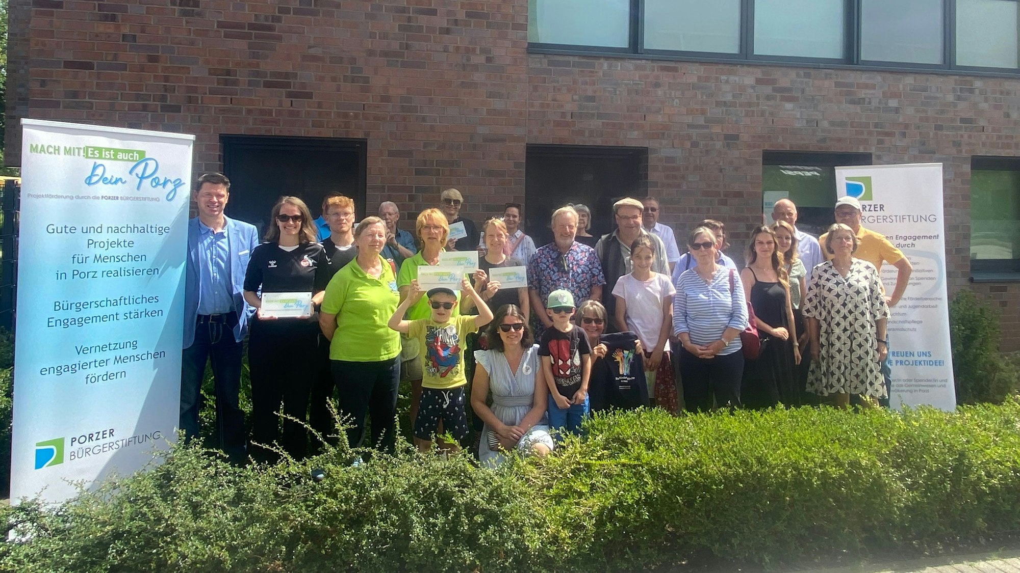 Die Bürgerstiftung leistet Unterstützung für soziale Einrichtungen, die sich mit Projekten beworben haben