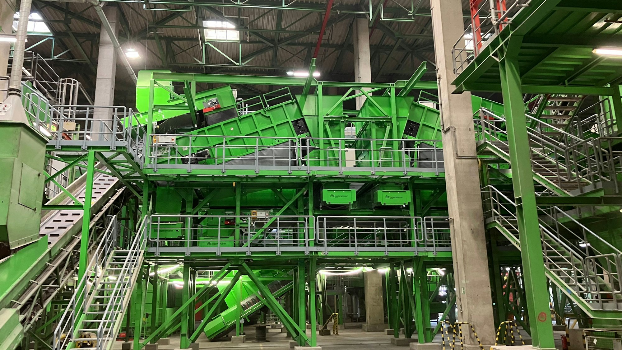 Sortierungsanlage der AVG