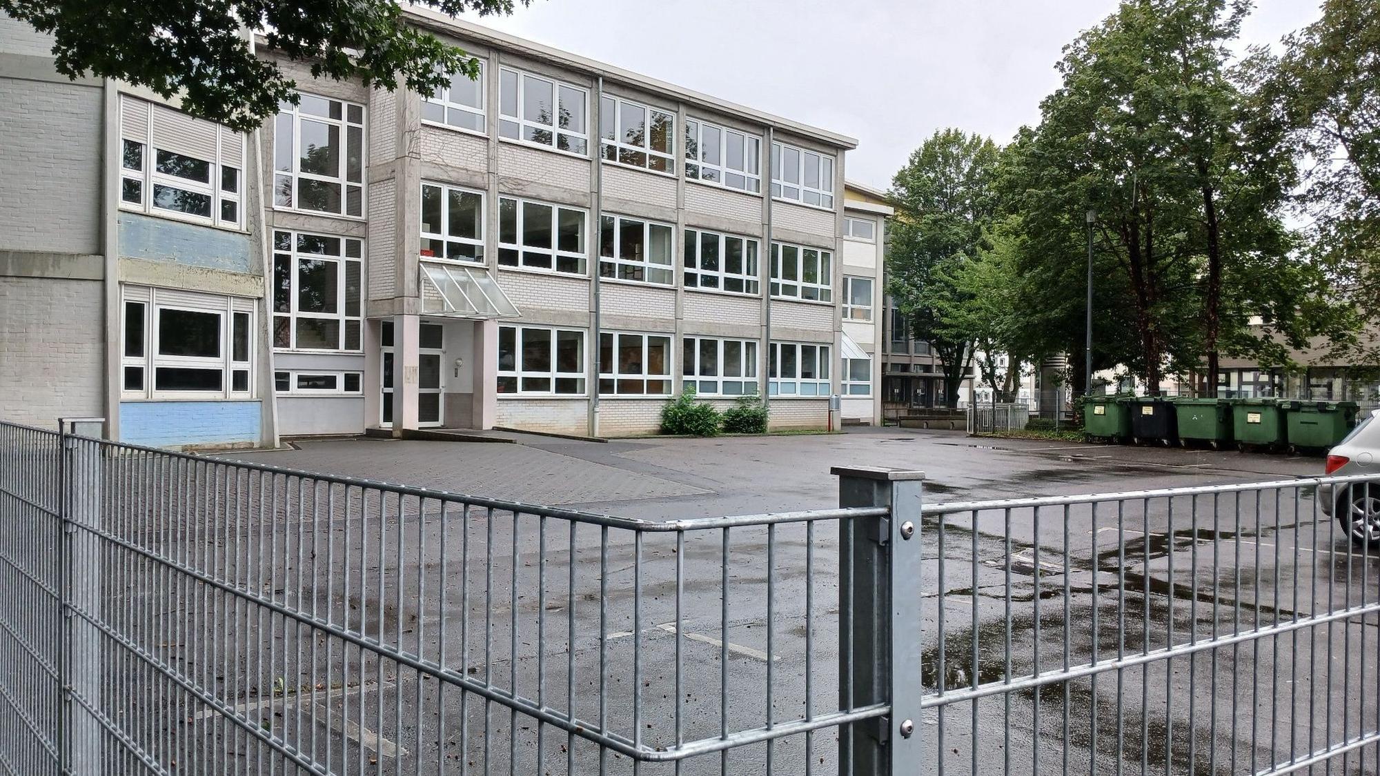 Ein Schulgelände