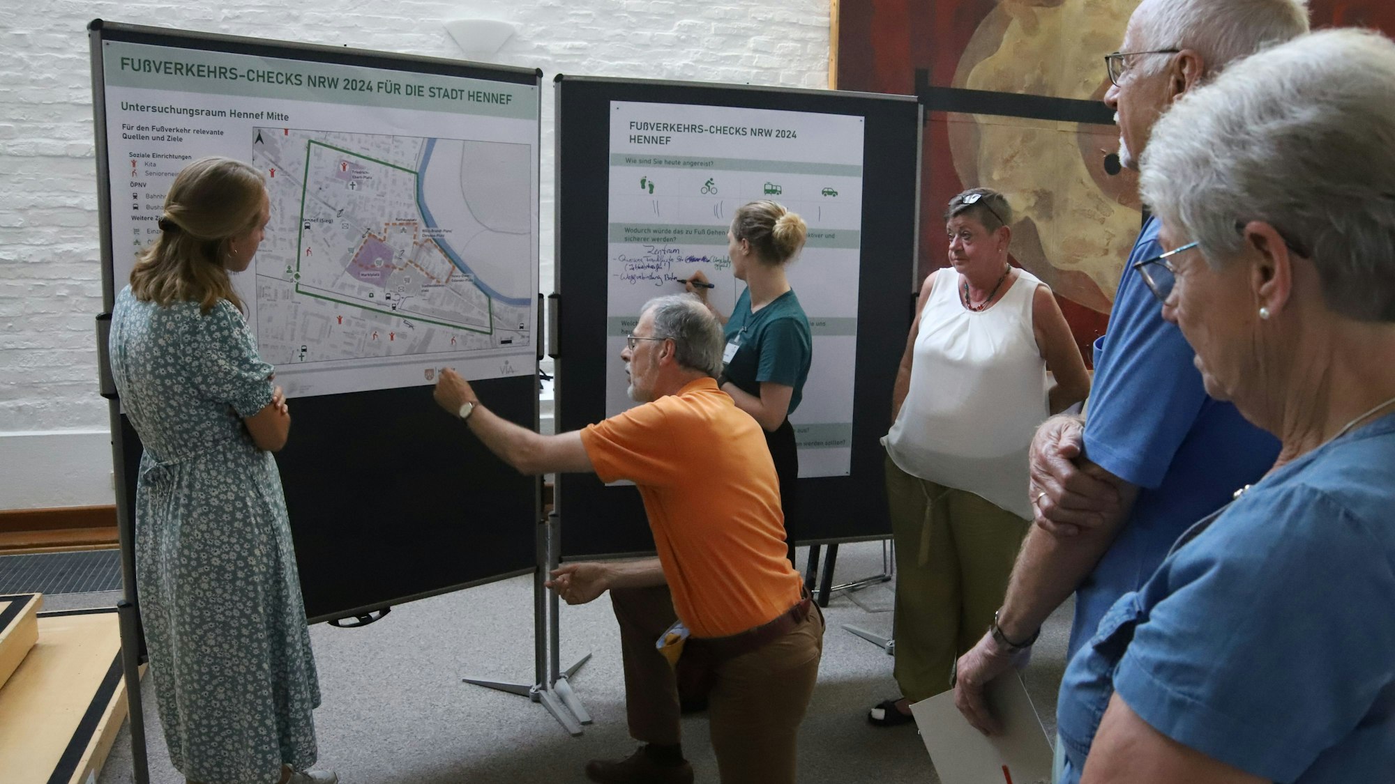 In der Meys Fabrik gab es die Auftaktveranstaltung zum Fußverkehrs-Check NRW in Hennef.