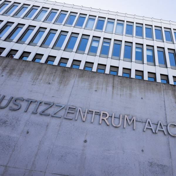 Aachen: Blick auf das Landgericht im Justizzentrum Aachen.