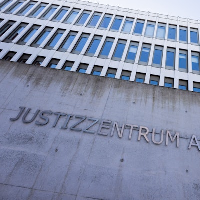Aachen: Blick auf das Landgericht im Justizzentrum Aachen.