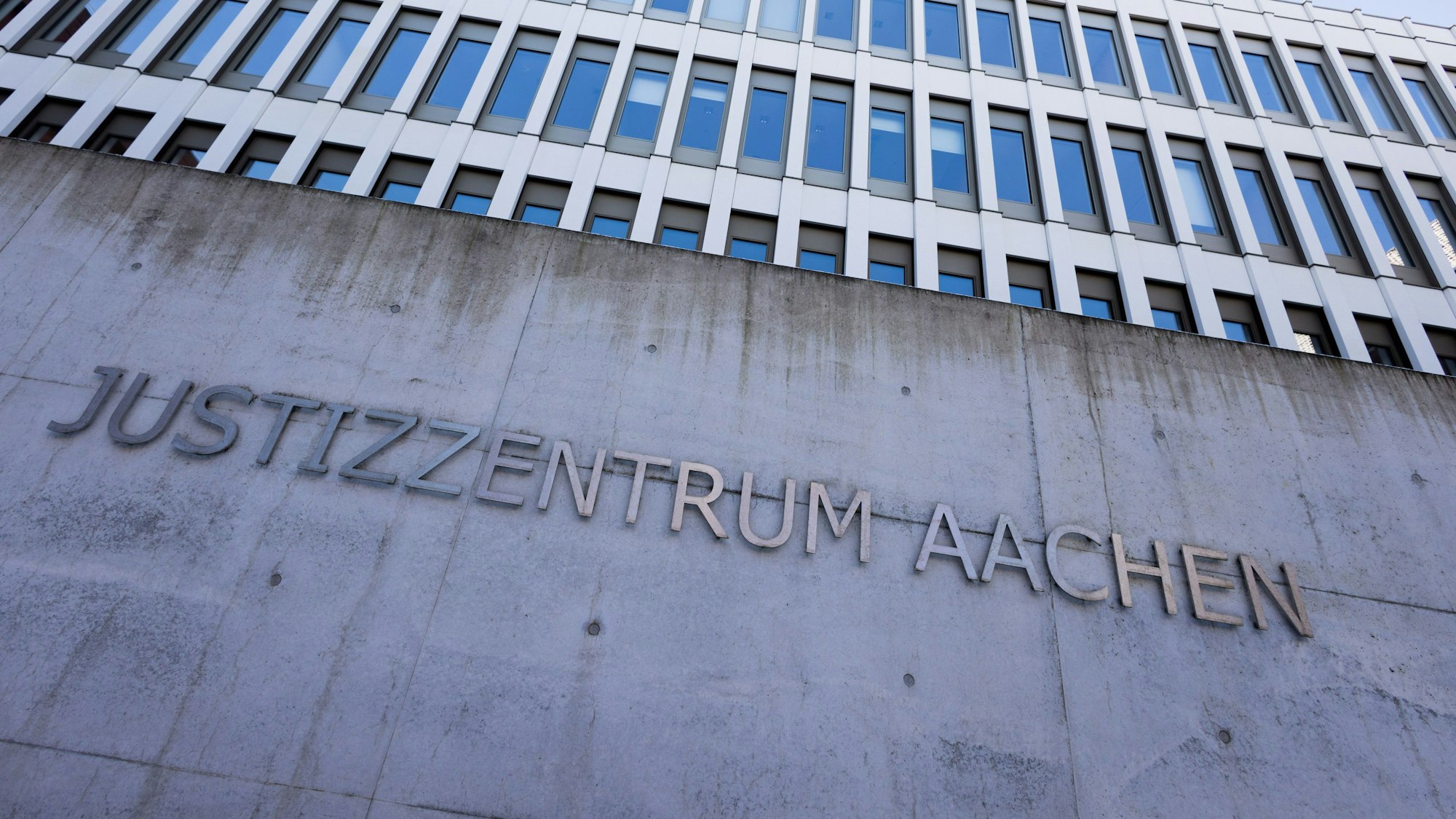 Aachen: Blick auf das Landgericht im Justizzentrum Aachen.