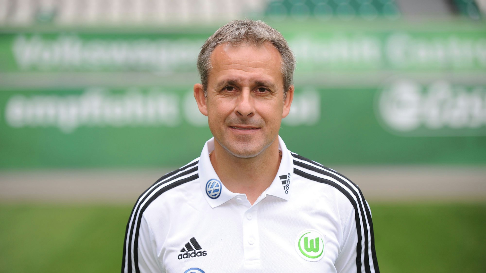 Pierre Littbarski, damaliger Co-Trainer des Fußball-Bundesligisten VfL Wolfsburg.