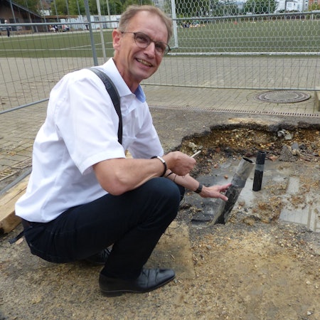Der neue allgemeine Vertreter von Bürgermeister Frank Stein (SPD) ist Ragnar Migenda (Grüne).