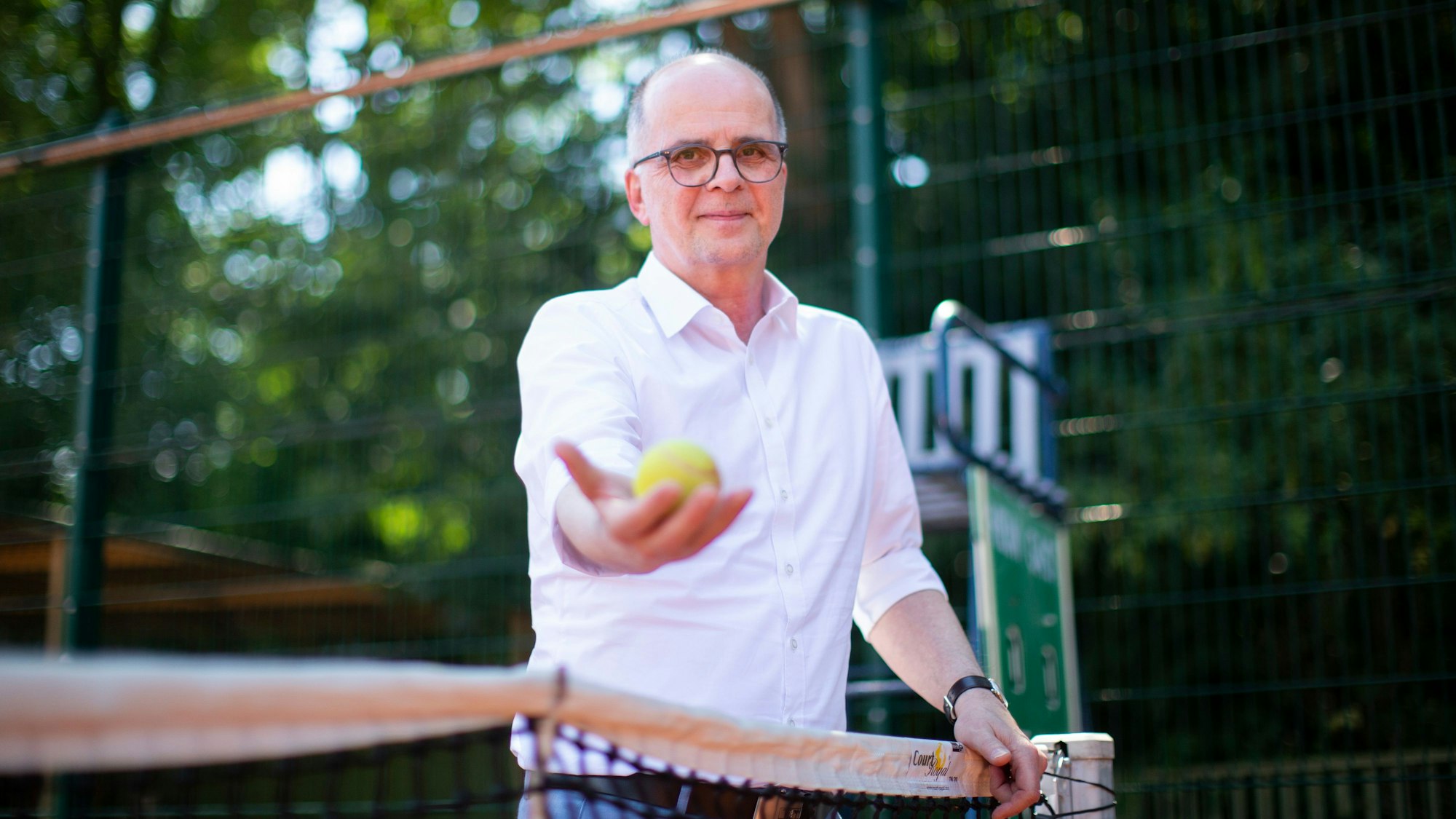 Seit zehn Jahren steht er nicht mehr auf dem Tennisplatz: Kölns Baudezernent Markus Greitemann