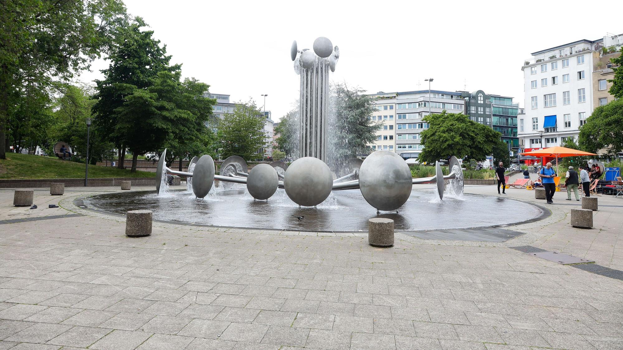 06.06.2023, Köln: Ebertplatz und die Pläne zur provisorischen Neugestaltung.Foto:dirk Borm.