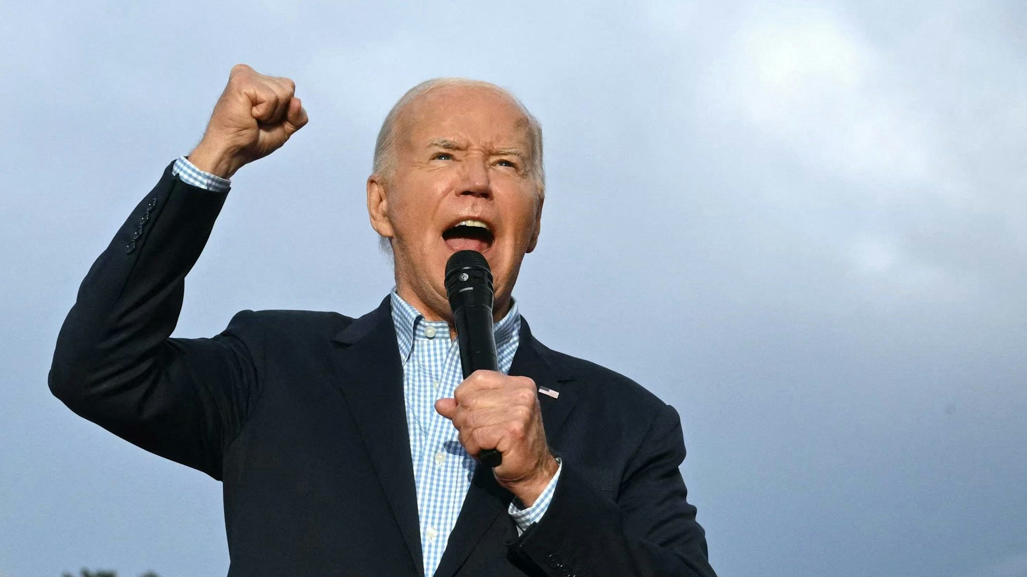 Joe Biden spricht bei Feierlichkeiten