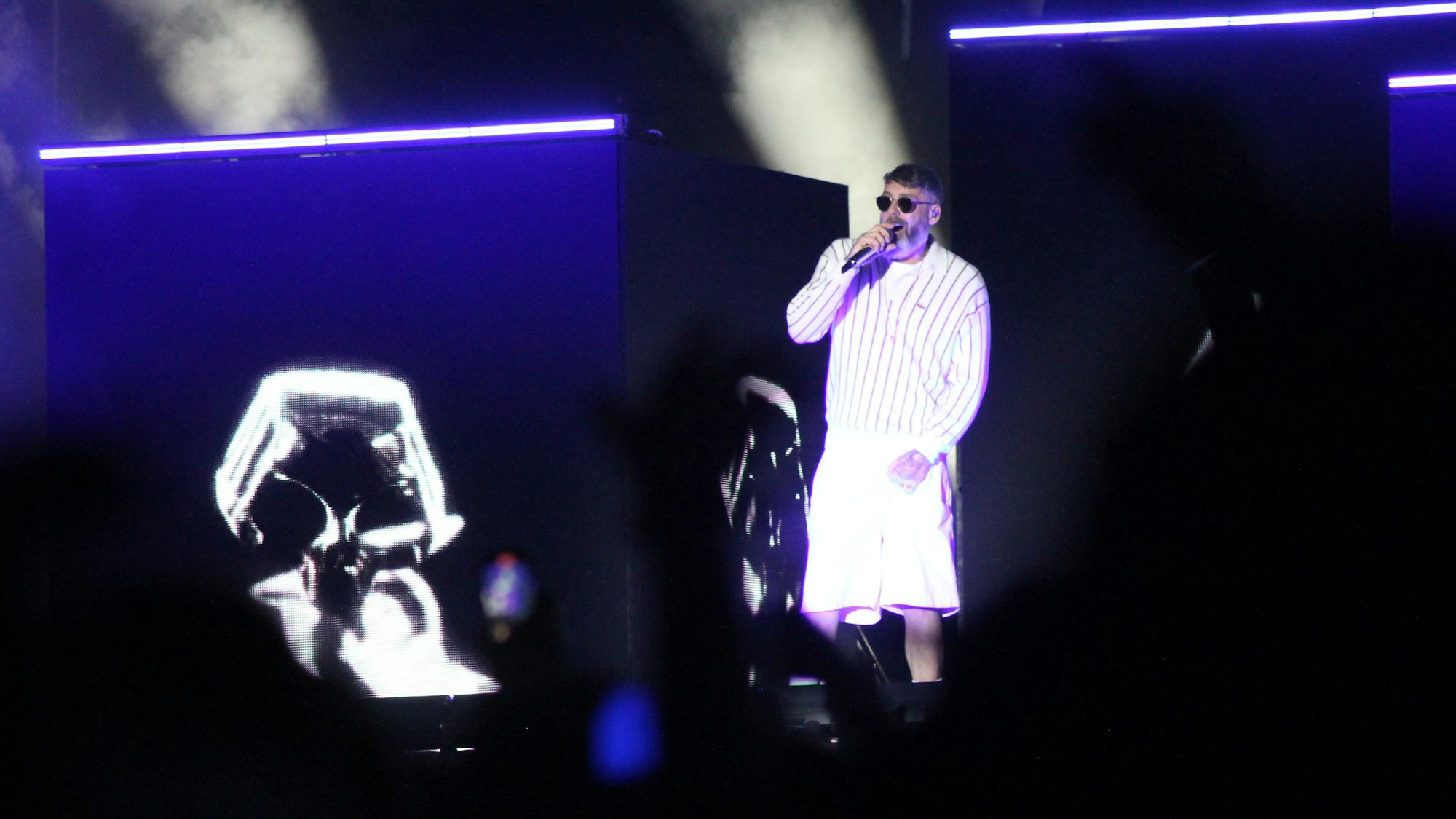 Sido freute sich über seine textsicheren Fans.