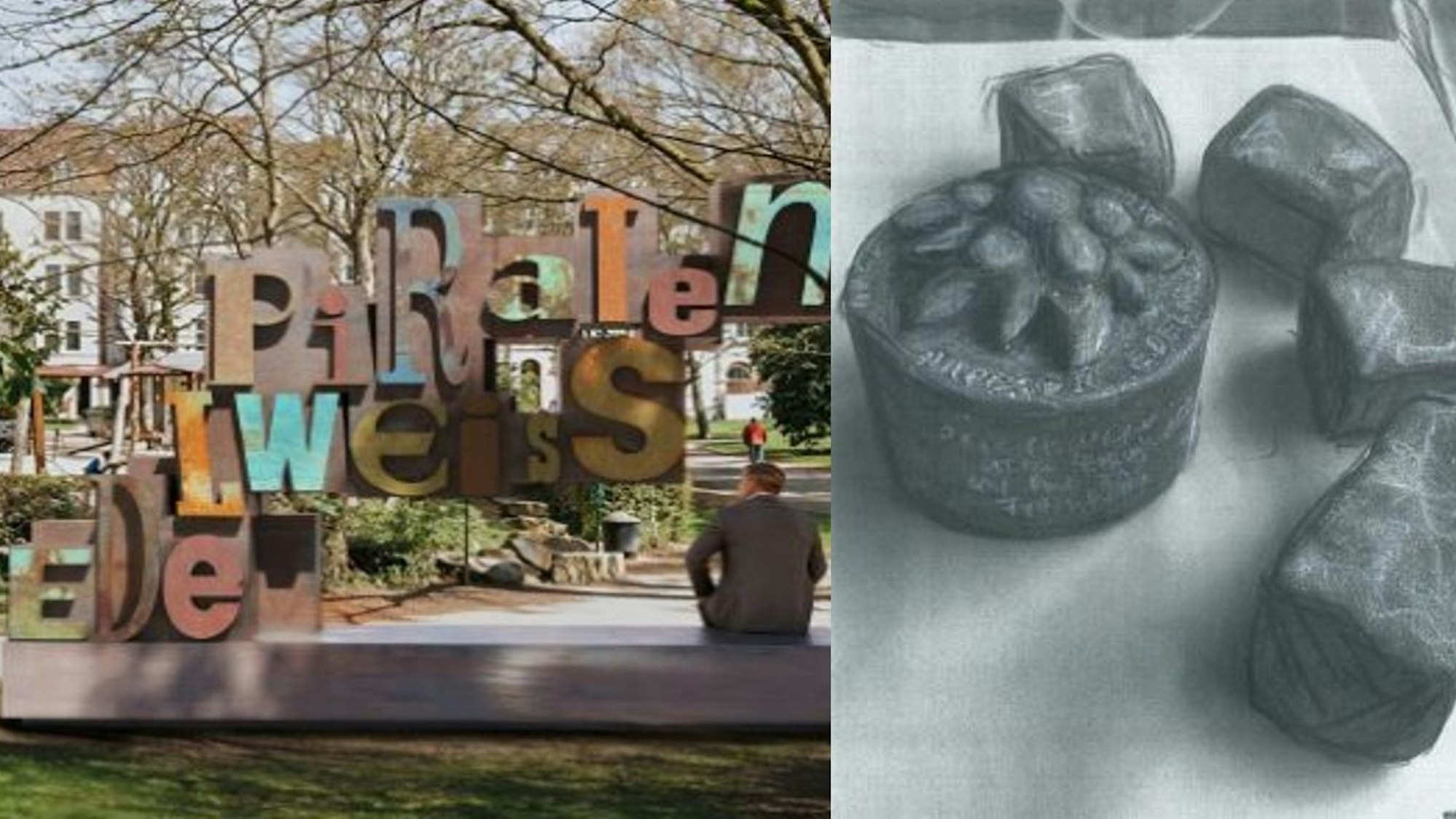 Vier Entwürfe stehen in der Endauswahl für das Edelweißpiraten-Denkmal in Nippes.