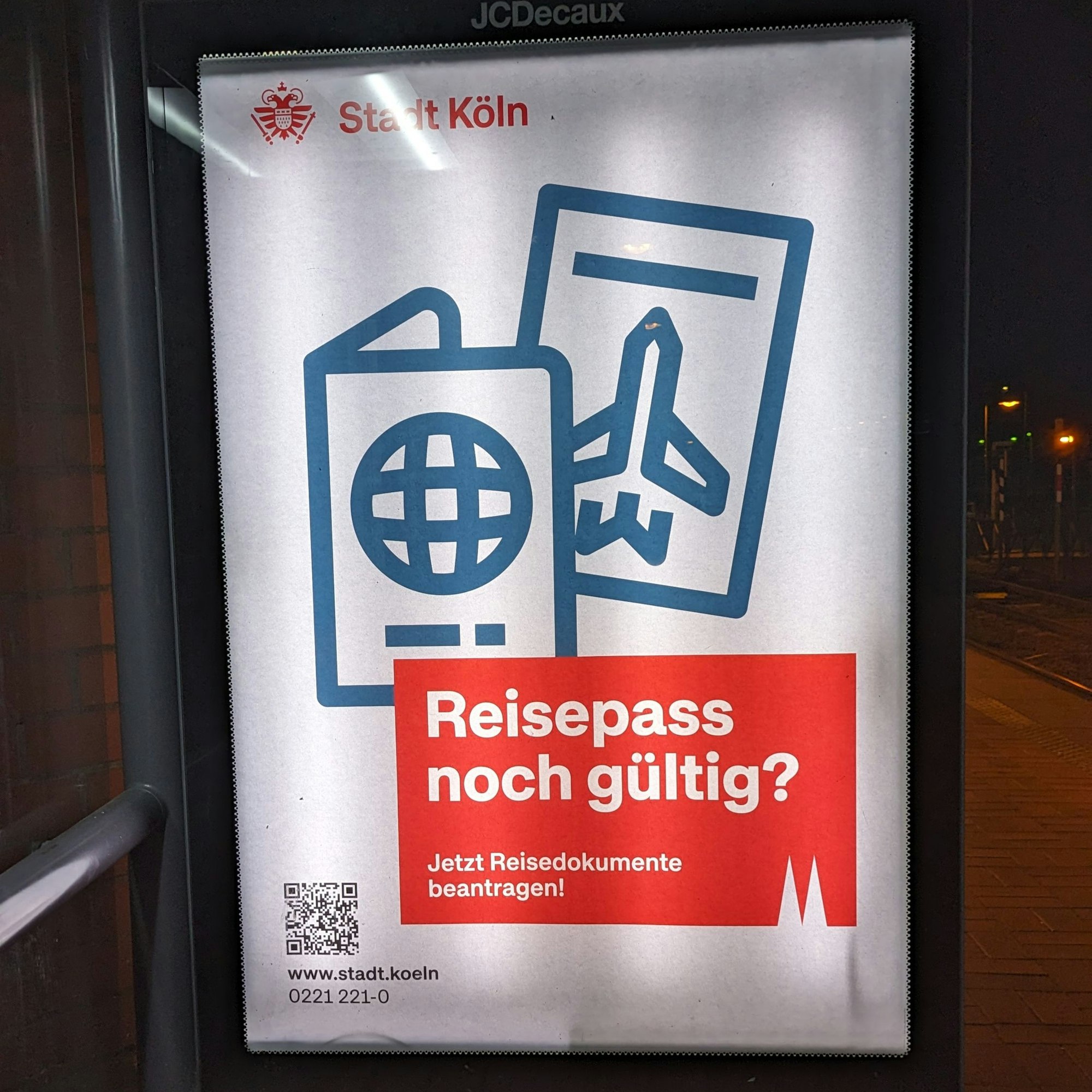 So informierte die Stadt bereits im April.