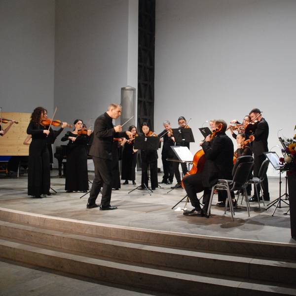 Das Folkwang Kammerorchester bei einem früheren Auftritt in Bad Münstereifel.