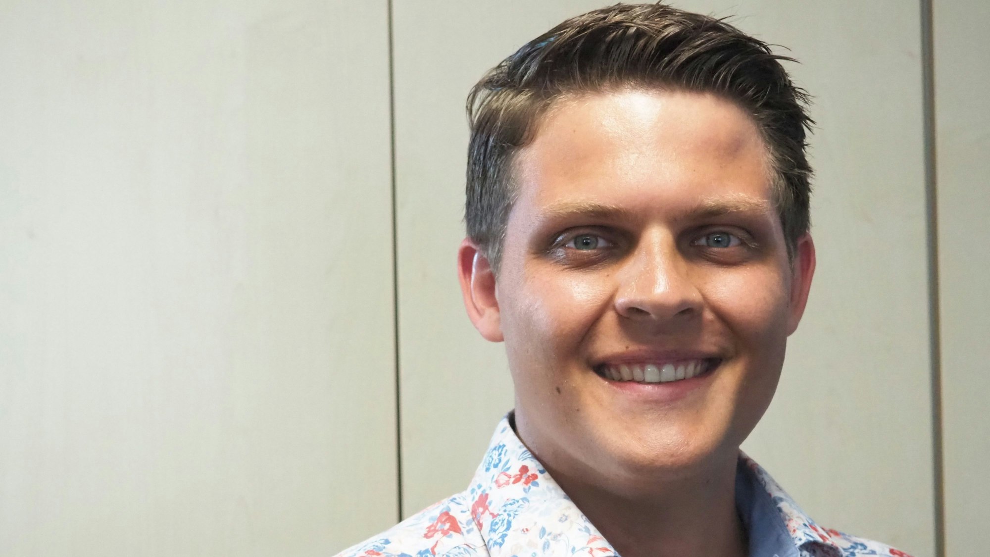 Auf dem Foto ist der SPD-Politiker Aaron Spielmanns zu sehen.