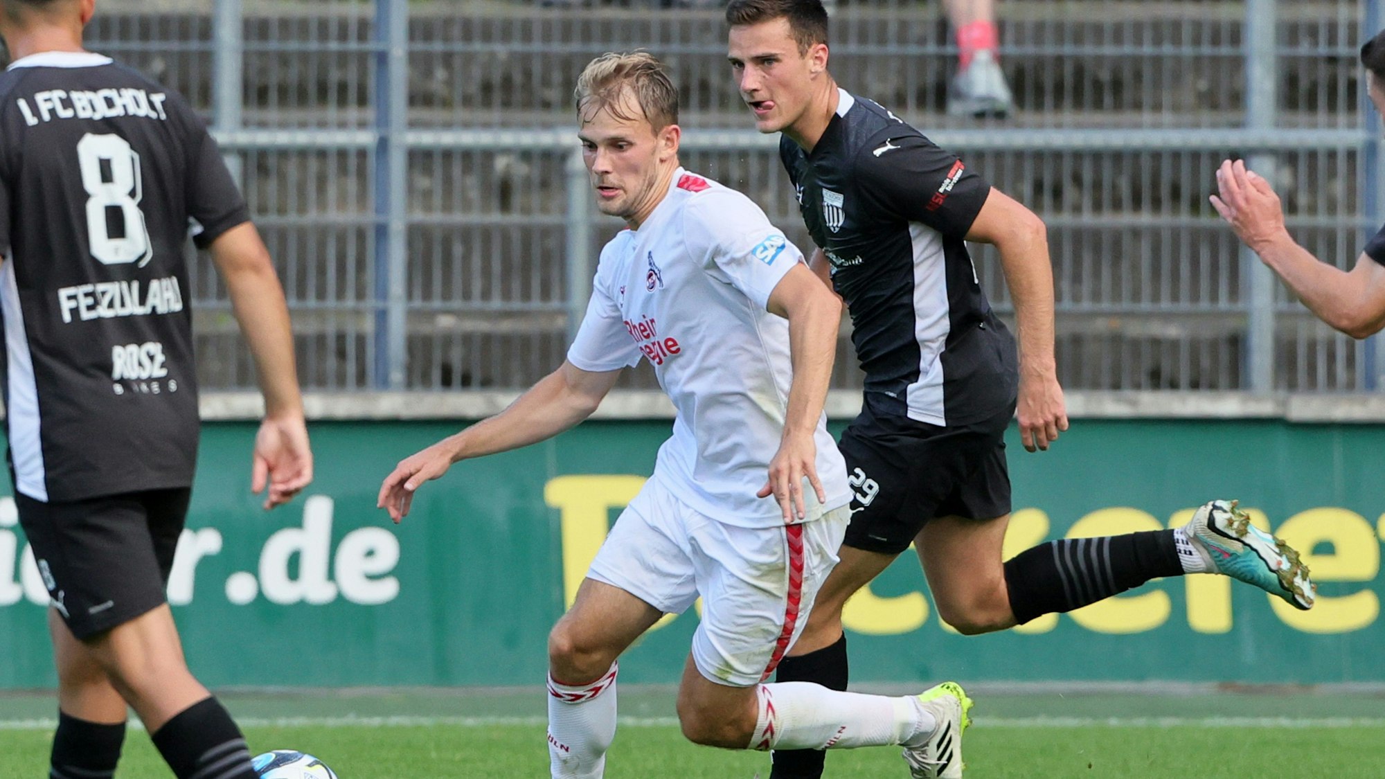 1. FC Köln Amateure (U21) vs. 1. FC Bocholt, Regionalliga West, Georg Strauch (1. FC Köln), 12.08.2023, Bild: Herbert Bucco