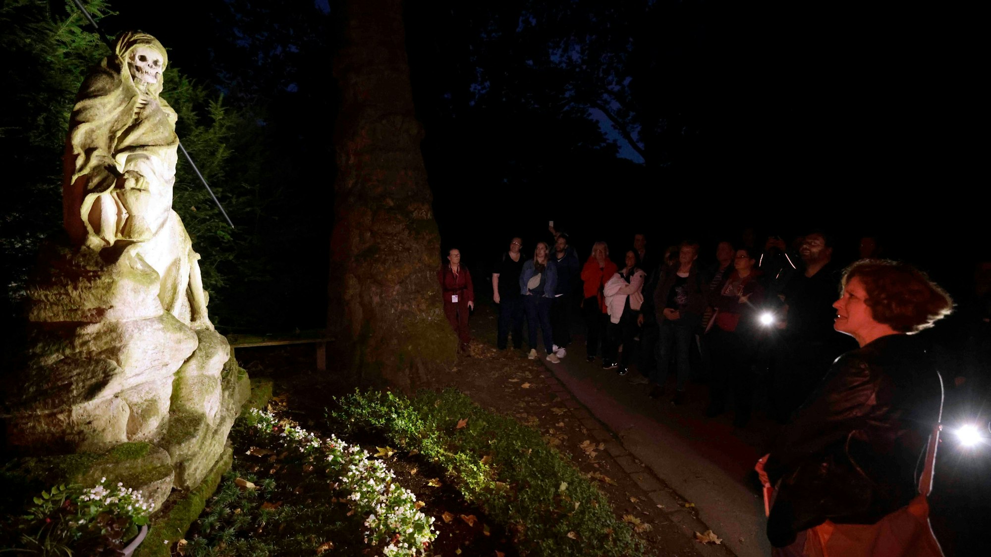 Der Sensenmann auf Melaten.