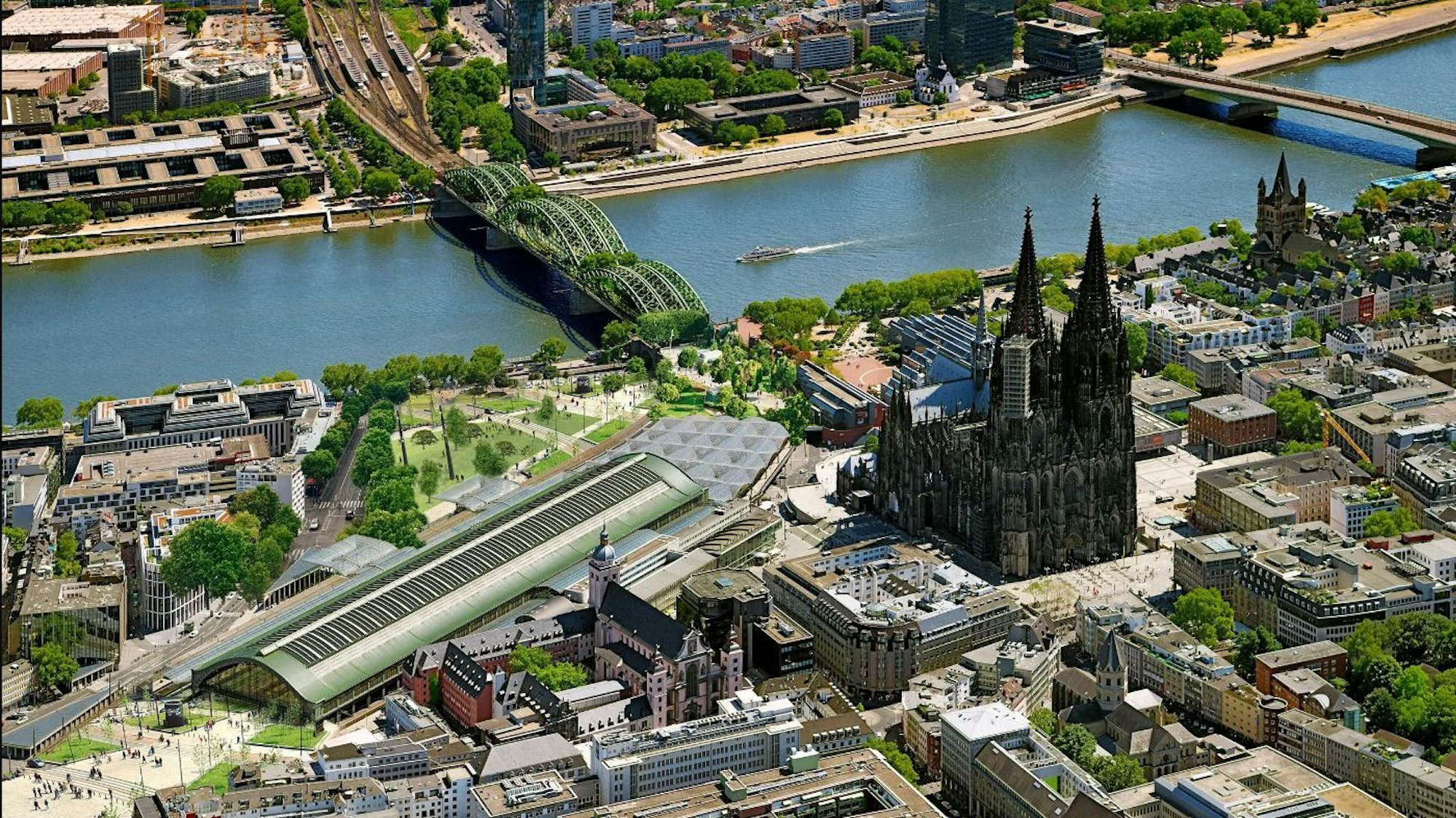 Eine Visualisiserung des Vereins Neue Mitte Köln