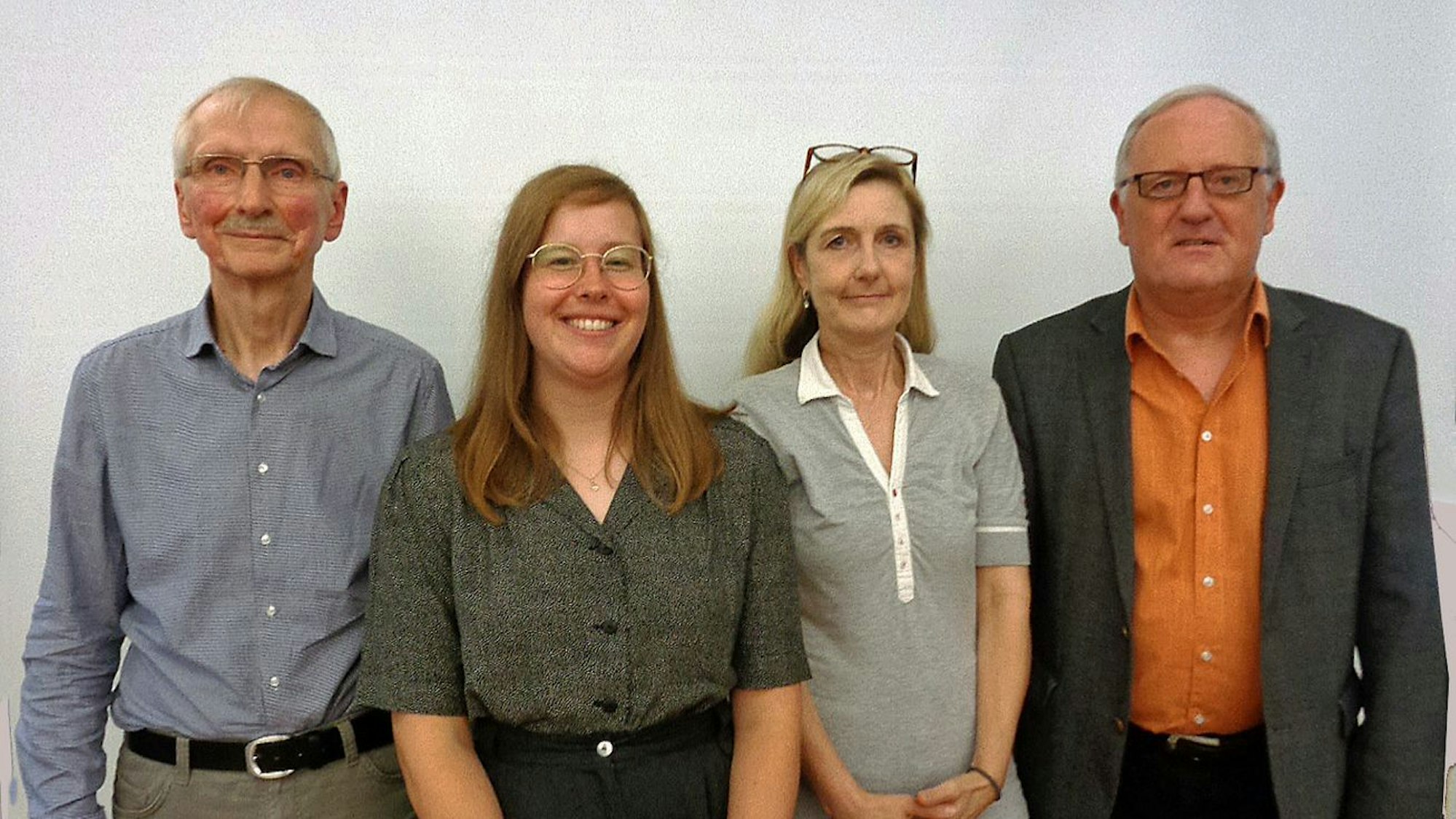 Auf dem Bild ist der neue Vorstand des Fördervereins zu sehen.