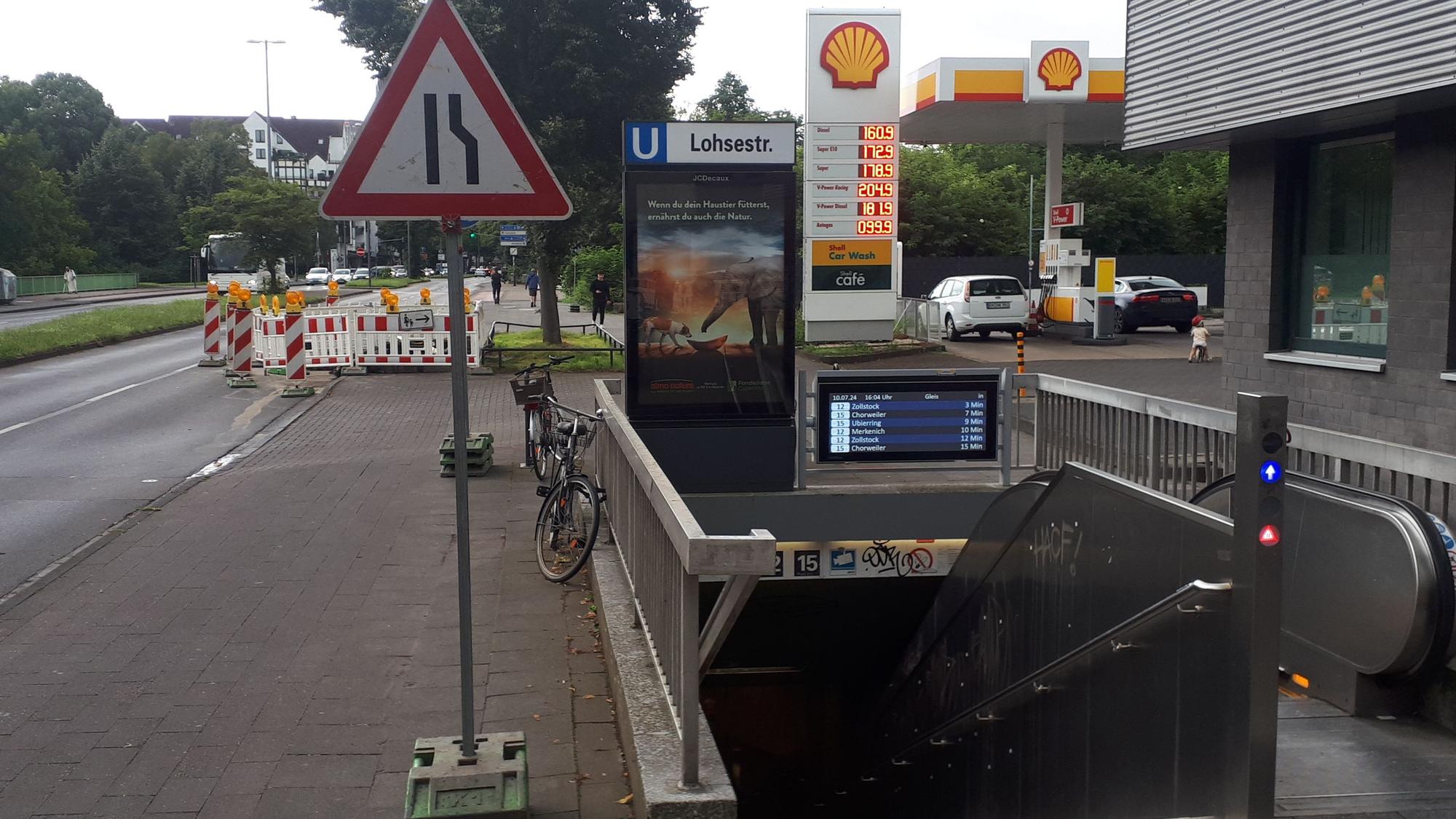 Bahnhaltestelle Lohsestraße
