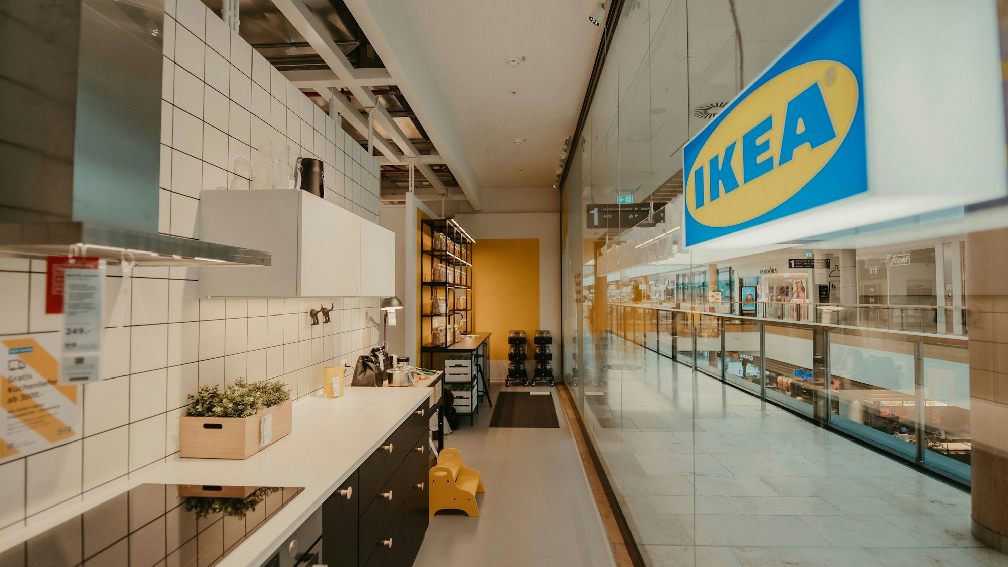 Das neue Ikea-Planungsstudio im nordrhein-westfälischen Rheine. 2024 sollen noch zwei weitere Studios in Deutschland eröffnen, darunter eins in Köln.