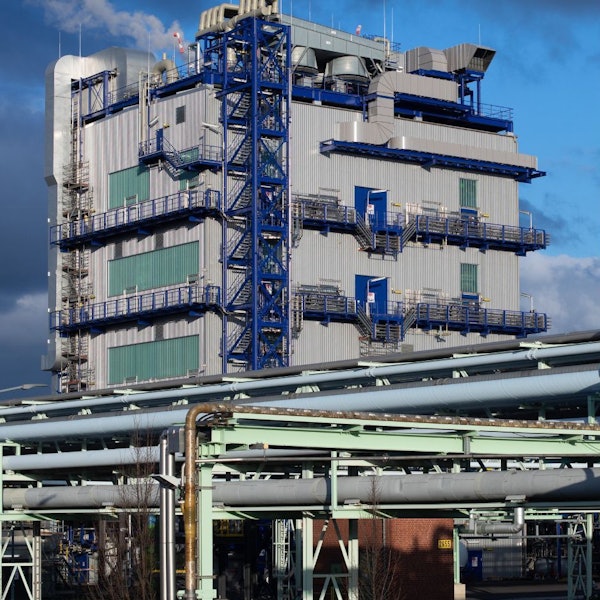 Die Produktionsanlage von BASF im Chemiepark Knapsack.