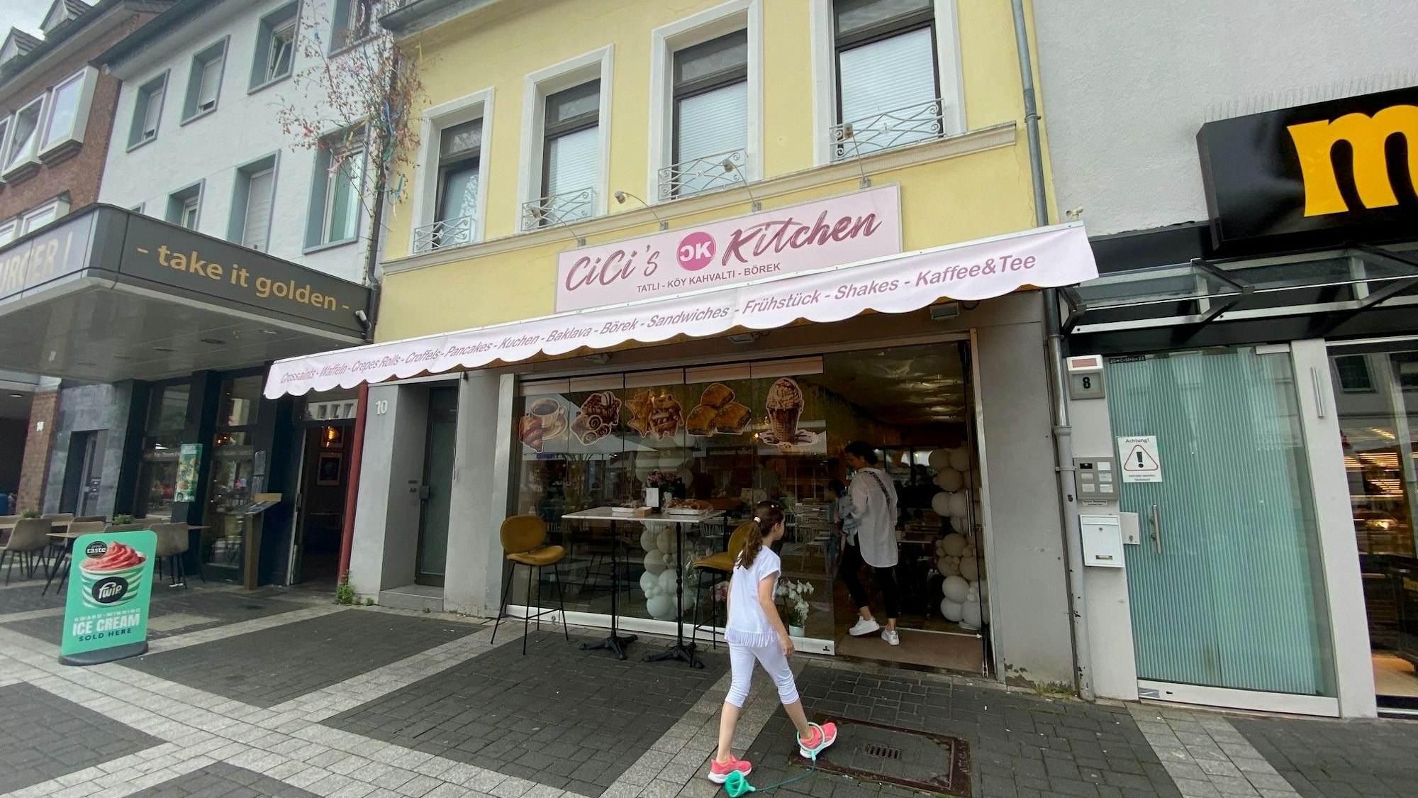 Zu sehen ist das Café Cici's Kitchen.