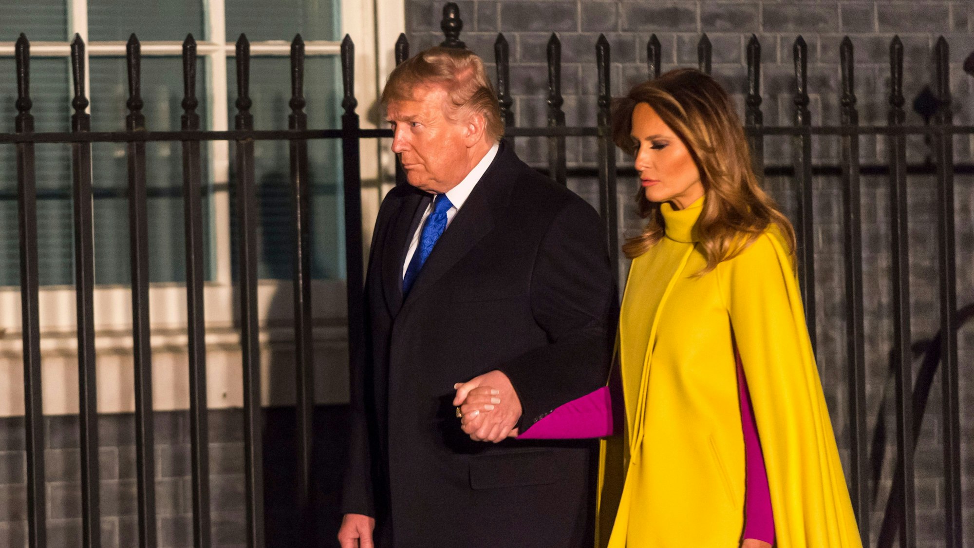 Donald Trump und Melania Trump zeigen sich öffentlich nur selten zu zweit. (Archivbild)