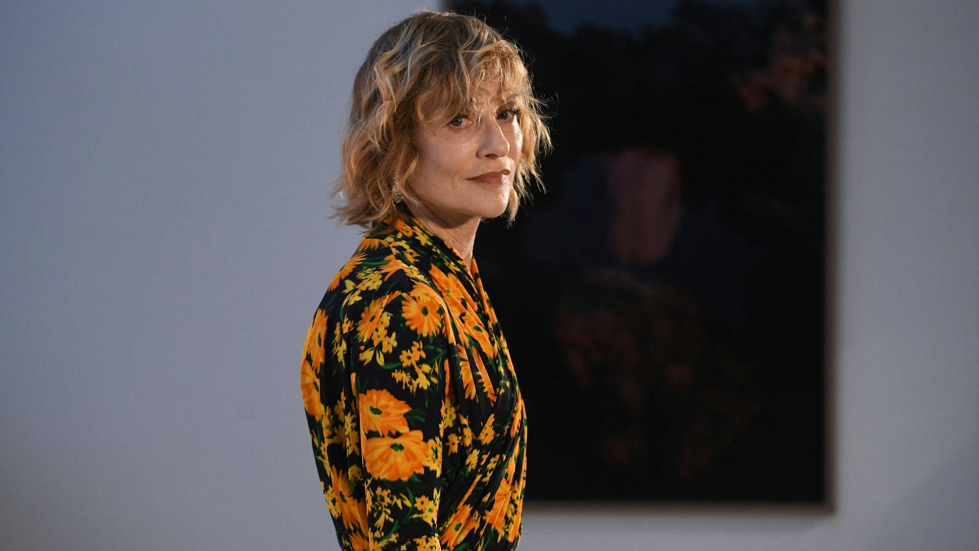 Die französische Schauspielerin Isabelle Huppert.