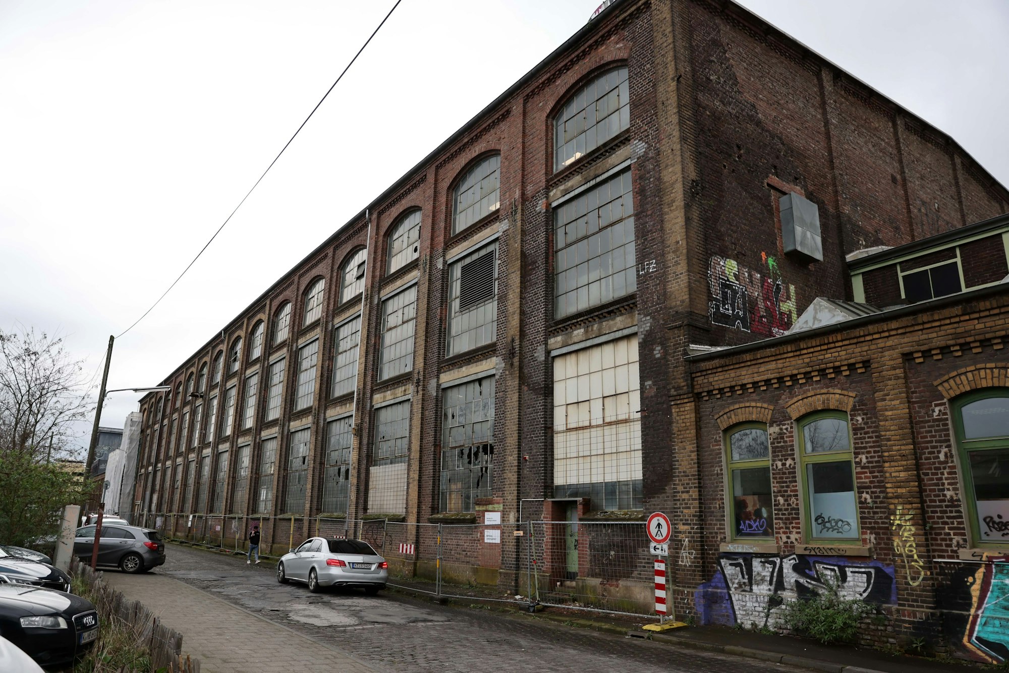 Die KHD-Halle 76 in Köln-Kalk.