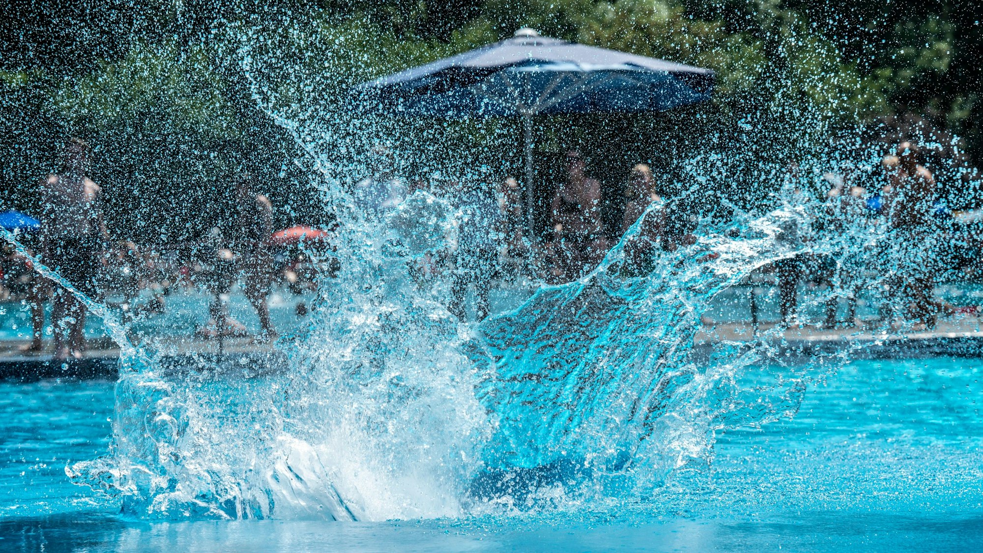 Das Stadionbad ist ein beliebtes Freibad.