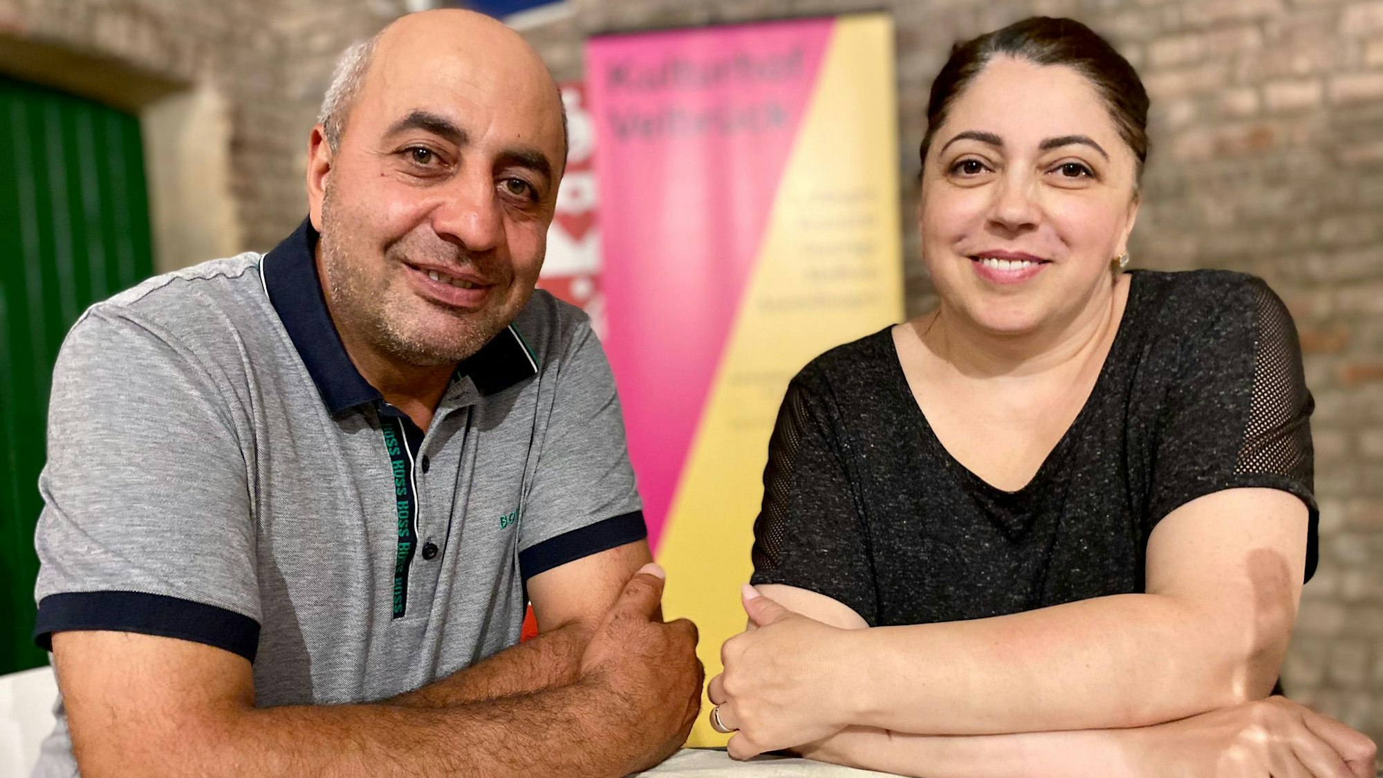 Knyaz Gazoyan und seine Frau.