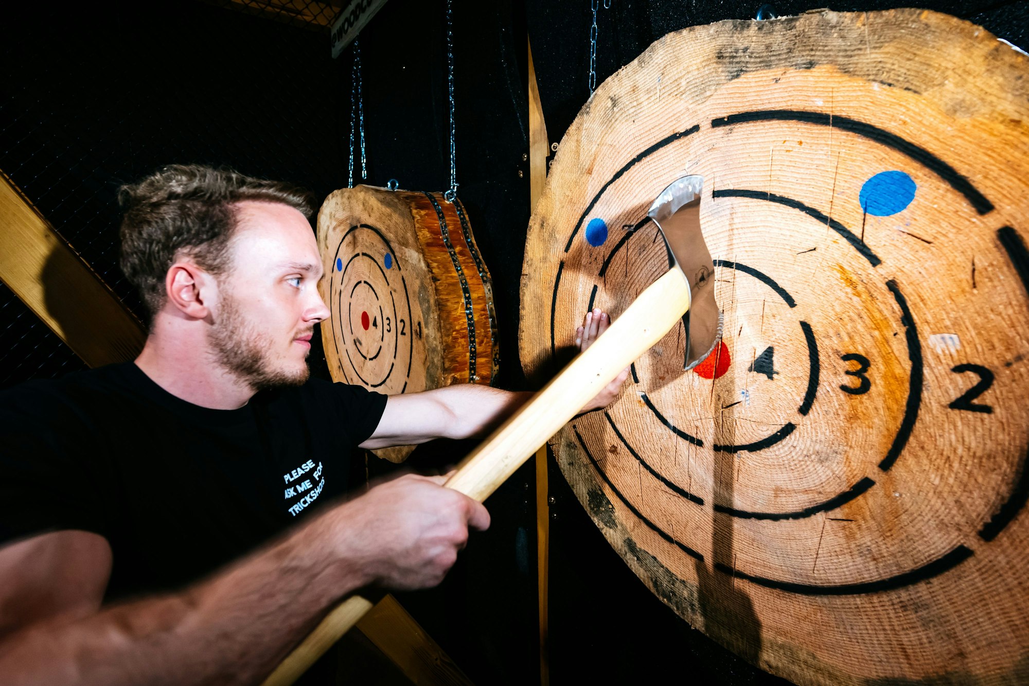 WoodCutter Axtwurf-Anlage