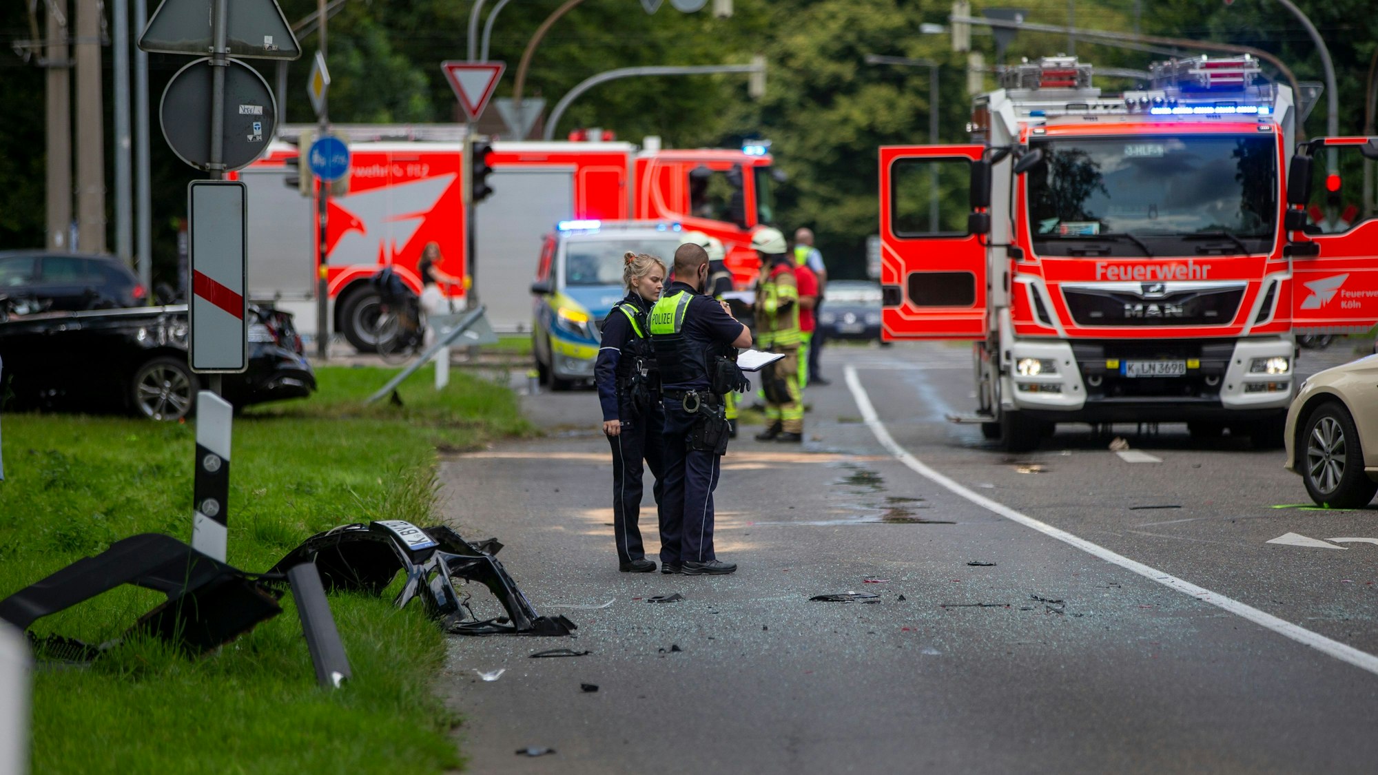 Schwerer Unfall auf der Luxemburger Straße/Militärringstraße