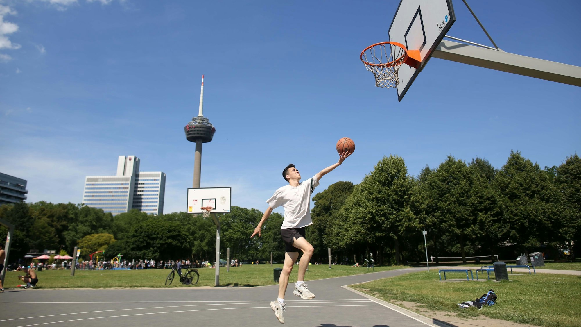 Basketball am Colonius.