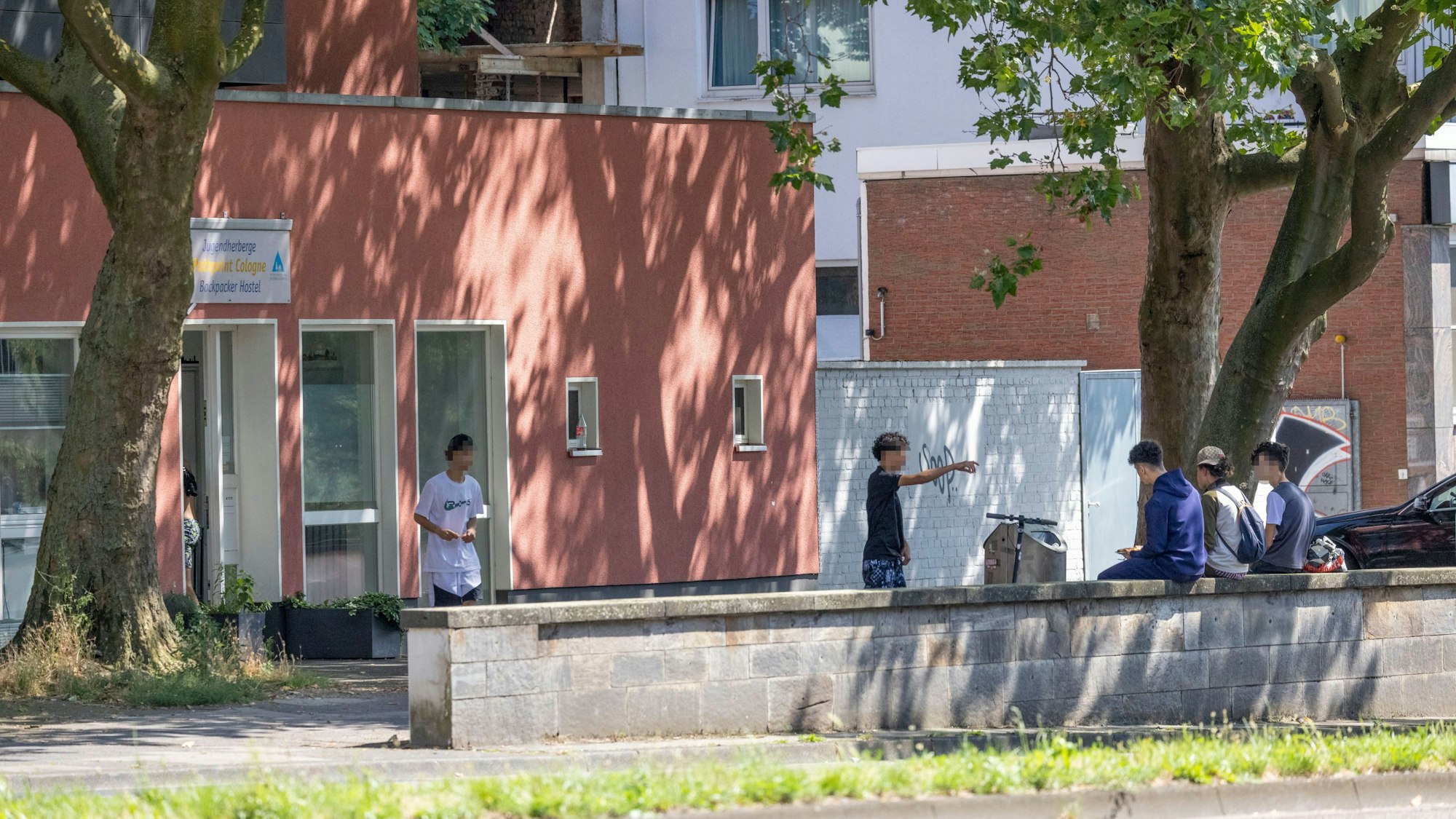 In dieser Unterkunft ist der 14-Jährige untergebracht.