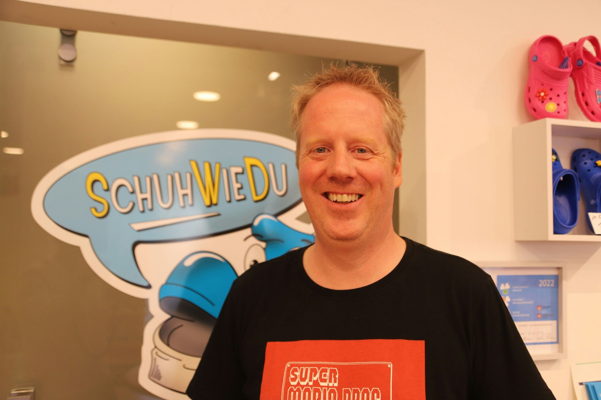 Henning Borgmann ist der Vorsitzende der Werbegemeinschaft.