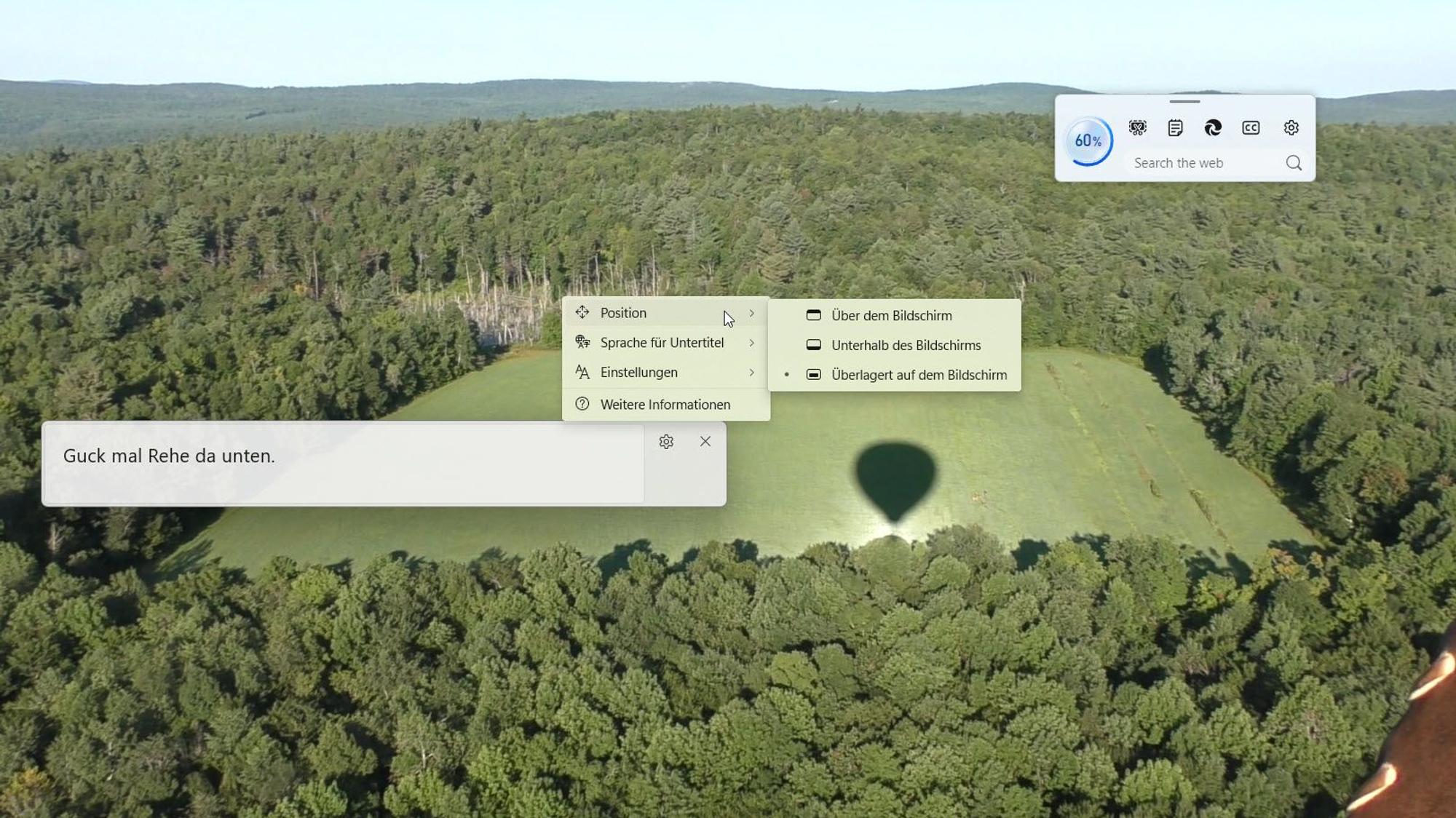 Screenshot des PC-Manager für Windows