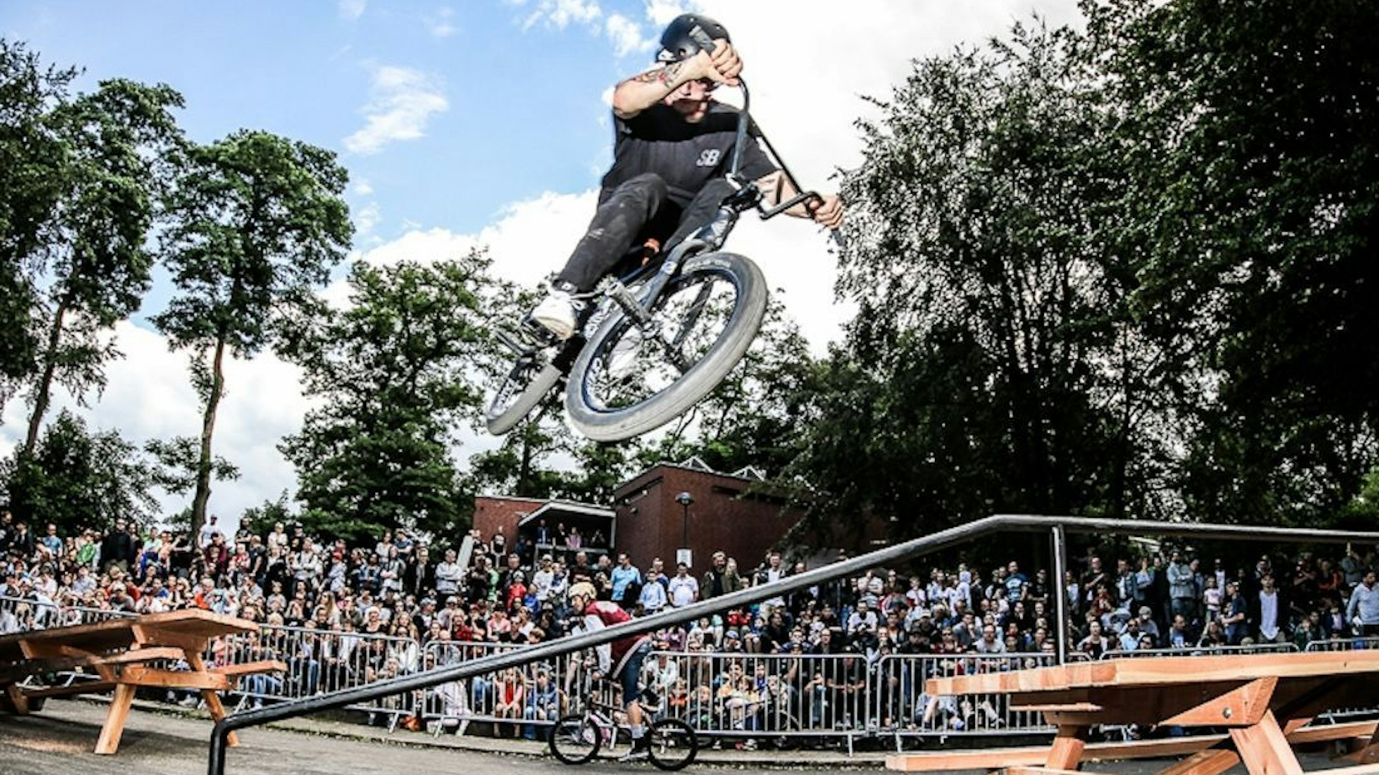Hoch her geht es beim BMX-Festival Ende August.