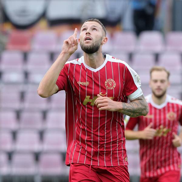 SC Fortuna Köln vs. 1. FC Köln U21, U 21 4.Liga, Dominik Lanius Fortuna, 01.08.2023, Bild: *** SC Fortuna Köln vs 1 FC Köln U21, 4 Liga, Dominik Lanius Fortuna , 01 08 2023, Image
