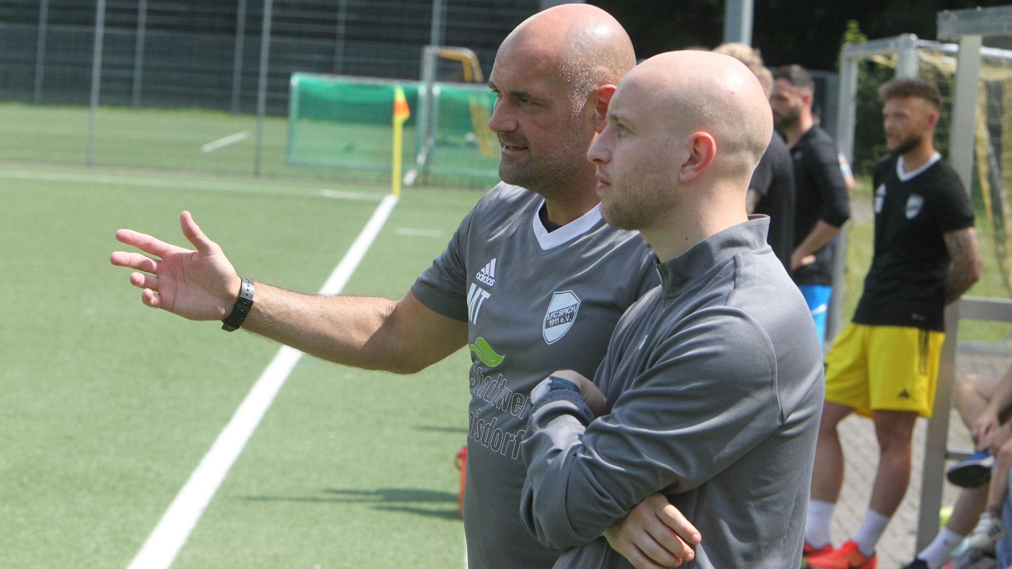 Michael Theuer (links) und Niclas Hoffmans