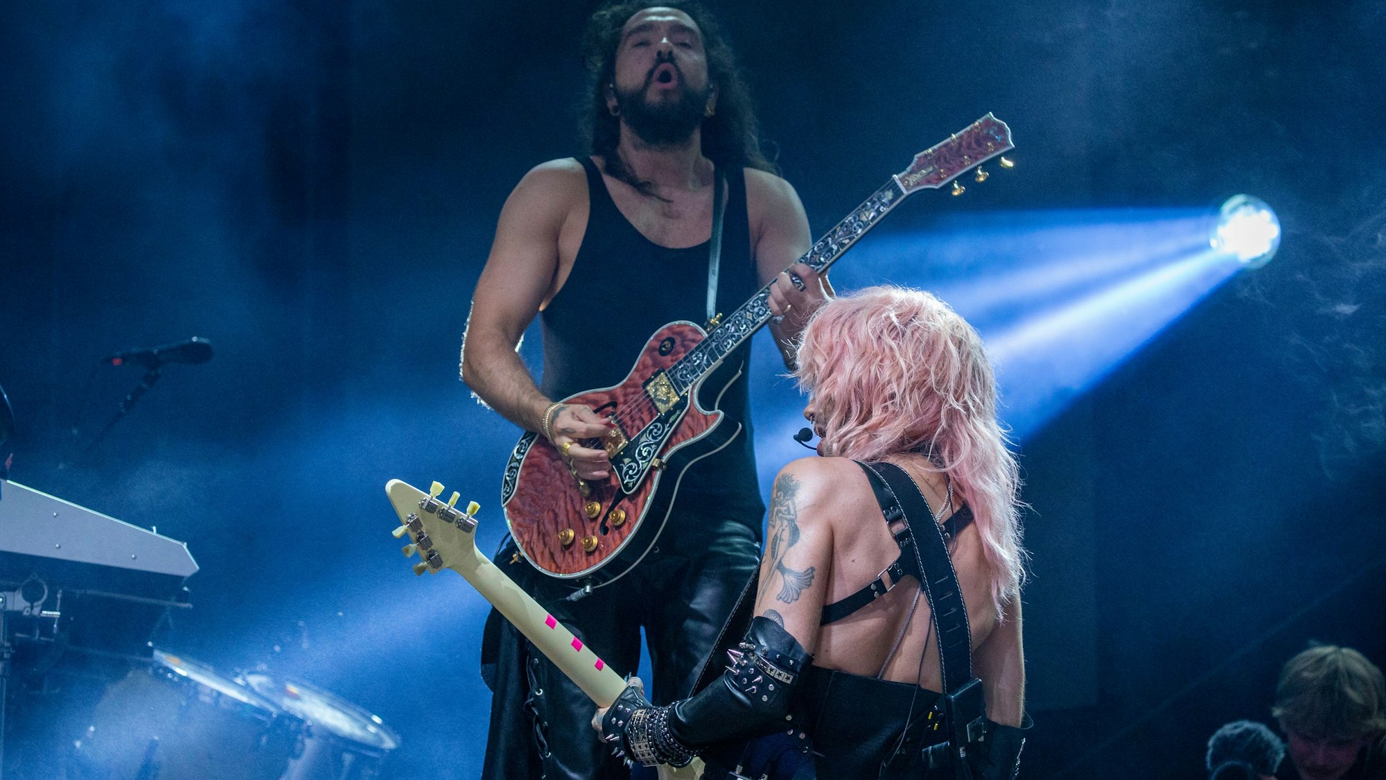 Tom und Bill Kaulitz gastierten auf dem Heumarkt - Tausende wollten sie sehen.