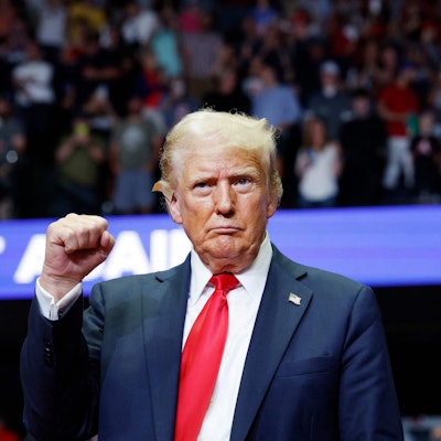 Donald Trump hatte bei den ersten Auftritten nach dem Anschlag auf ihn zunächst mitgenommen gewirkt. Davon war am Wochenende nicht mehr viel zu sehen.