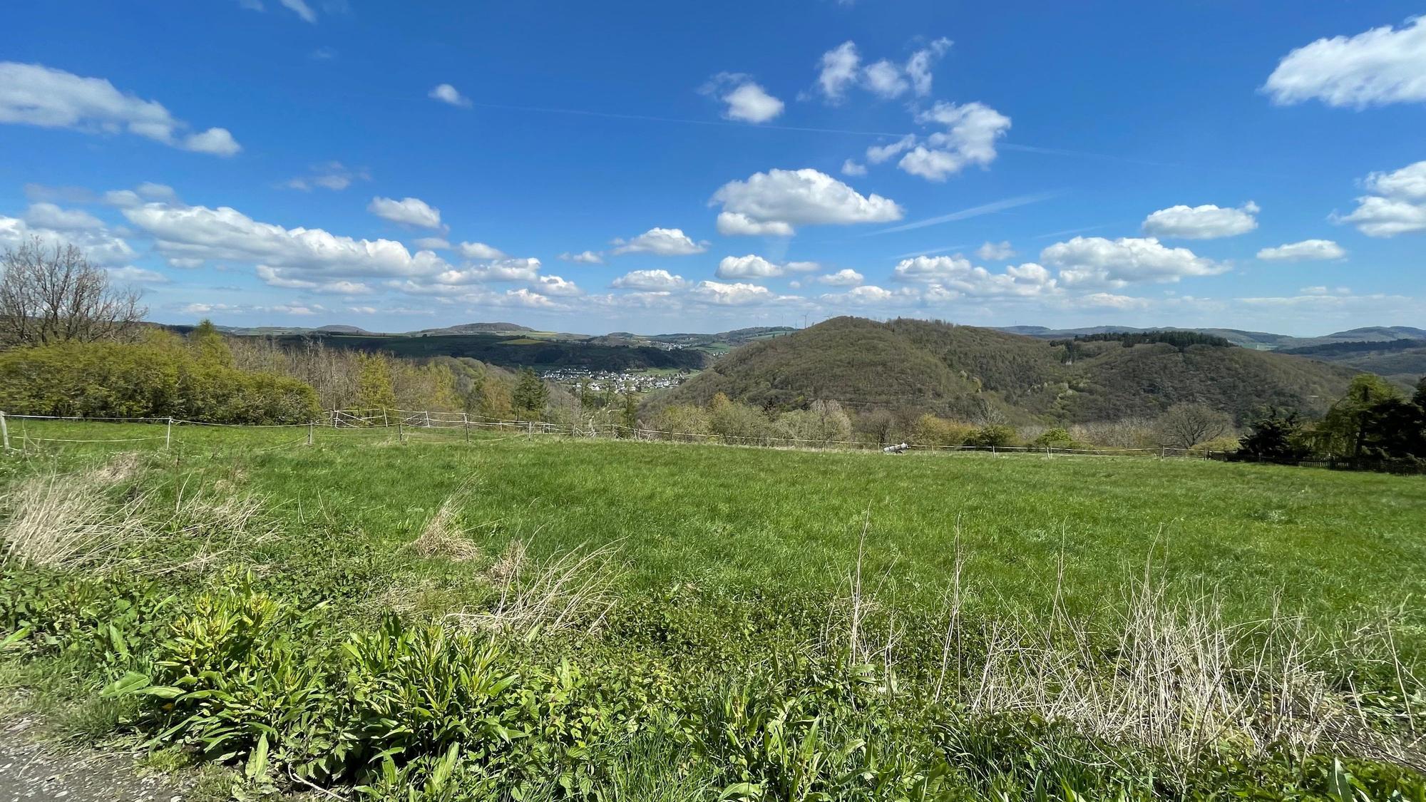 Wanderung Langscheid. Panorama