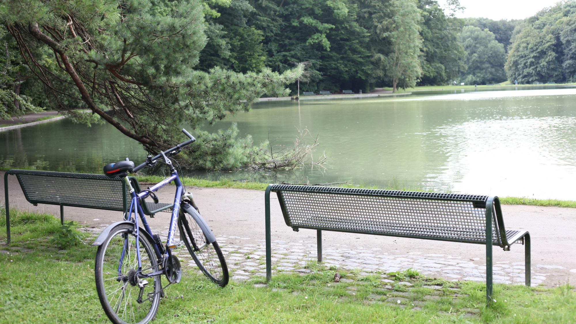 Am Adenauerweiher lässt es sich in entspannter Atmosphäre verweilen.