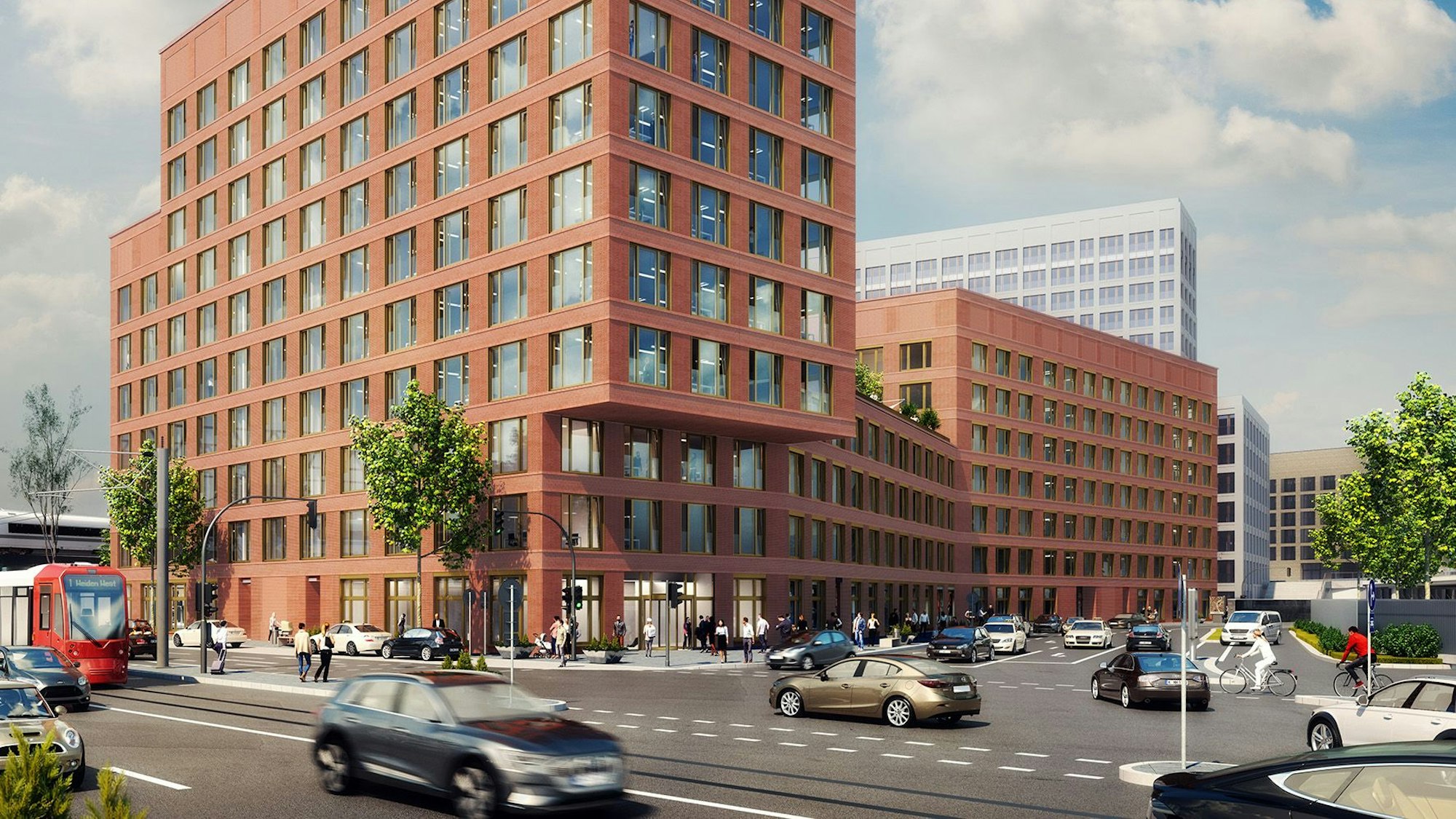 Visualisierung Rossio in der Messe City.