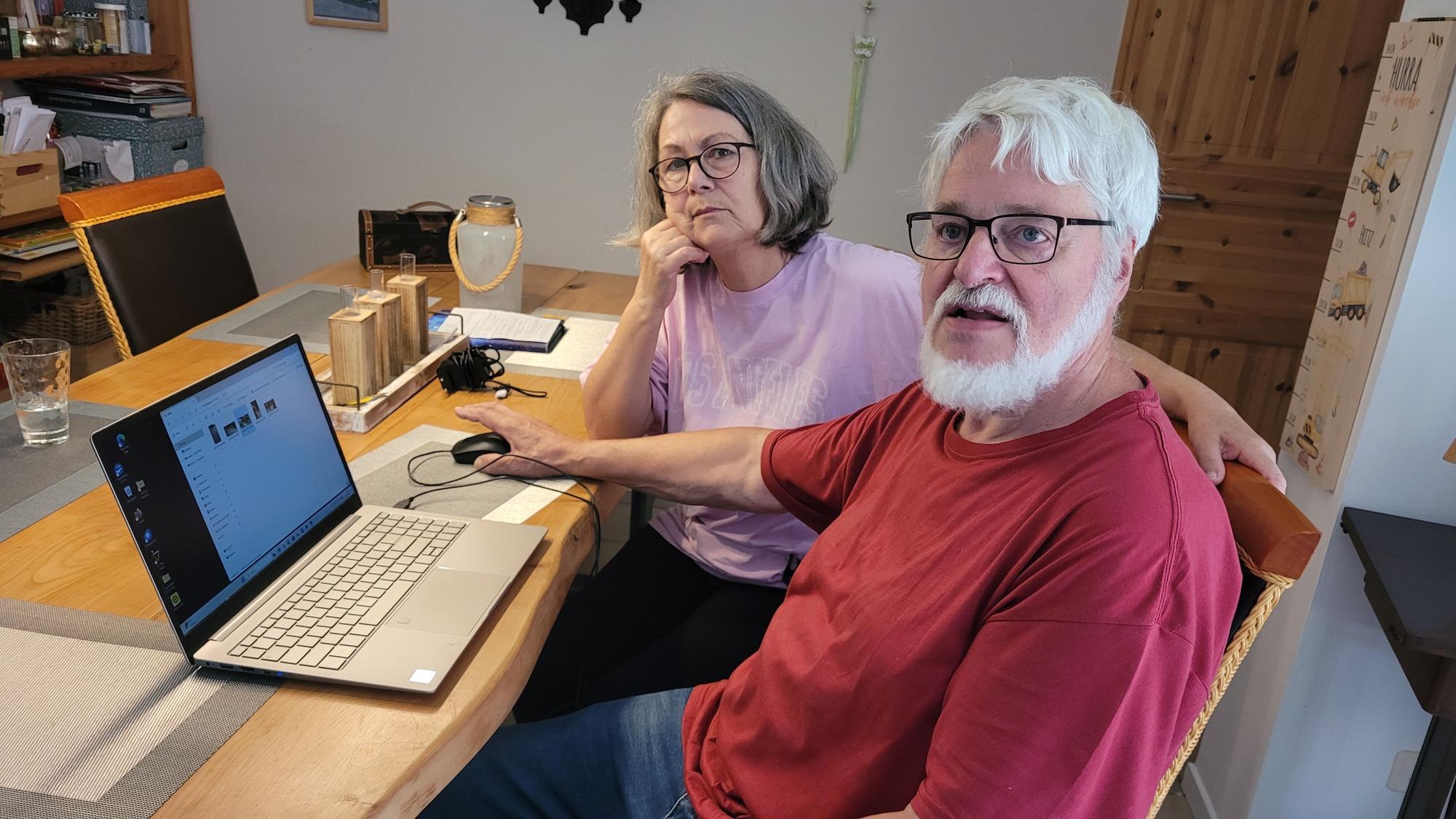 Das Foto zeigt das Ehepaar Robert und Irmgard Kargl