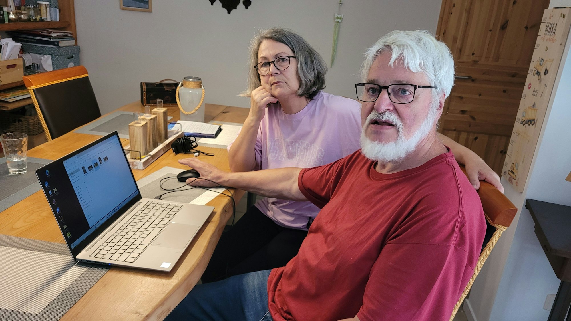 Das Foto zeigt das Ehepaar Robert und Irmgard Kargl