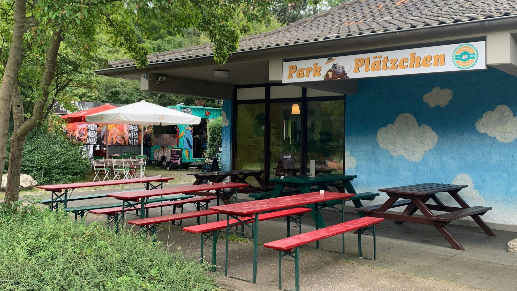 Das "Park Plätzchen" ist der Mittelpunkt im Rheinbacher Freizeitpark.