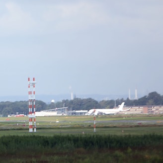 Fünf Aktivisten, die sich auf einem der Rollwege festgeklebt hatten, legt Flugbetrieb lahm.